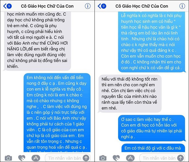 Mẹ trẻ khó xử khi cô giáo dạy chữ bắt cho con nghỉ học vì mẹ con không chào cô Mẹ trẻ khó xử khi cô giáo dạy chữ bắt cho con nghỉ học vì mẹ con không chào cô